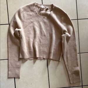 Joie Light Tan Crew Neck Sweater